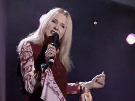 Елена Панурова кадры из передачи Песня года 1998 Смелая песня